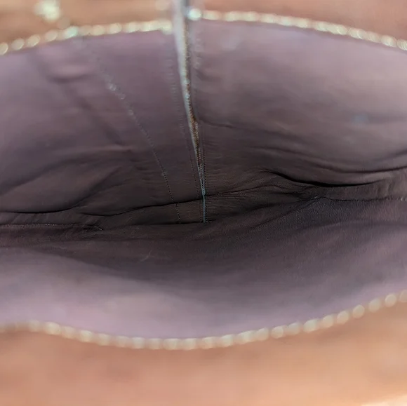 Cole Haan X Nike Air | Poppy Brown Leather Heeled Riding Boots Women's Size 6 - Picture 7 of 7